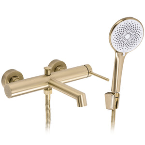 Rubinetto Da Vasca Rea Foss Gold Brush