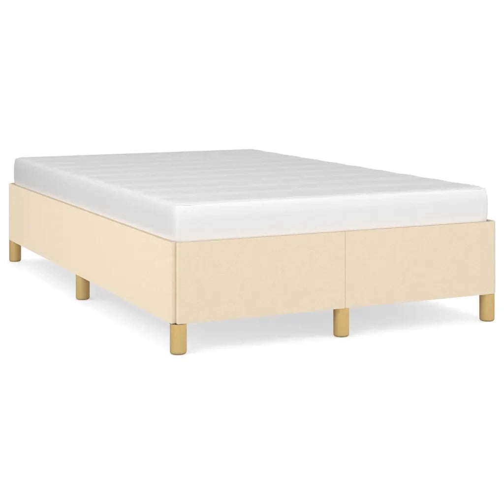 Giroletto senza Materasso Crema 120x190cm in Tessuto