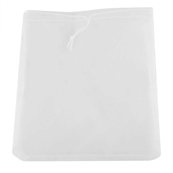 Sacchio a Noti Filtro Termoresistente - Sicuro per l'Alimentazione - Fatto di Nylon - Riciclabile - Corda Trattabile - Ideale per la Noti Lattescente - Facile da Utilizzare - Sacchio a Filtro