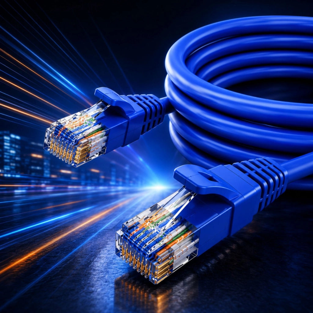 Cavo Ethernet Cat7 RJ45 8P8C, Patch Cord Rete LAN, Disponibile in Lunghezza 5M,10M,20M (3M)