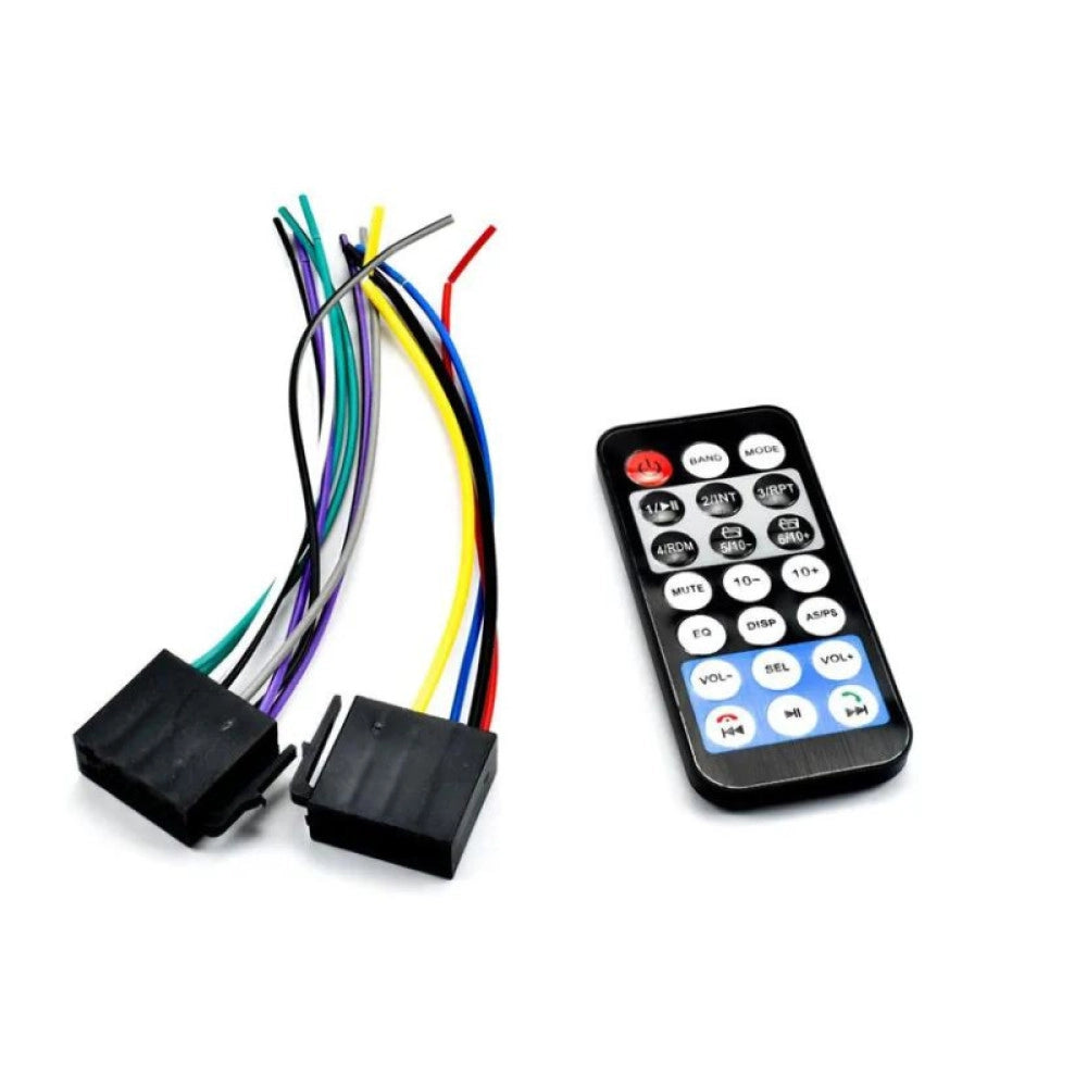 Trade Shop - Autoradio Lettore Mp3 Sistema Audio Auto 1 Din Bt Usb Aux Fm Sd Card Mp3 Ca002 -