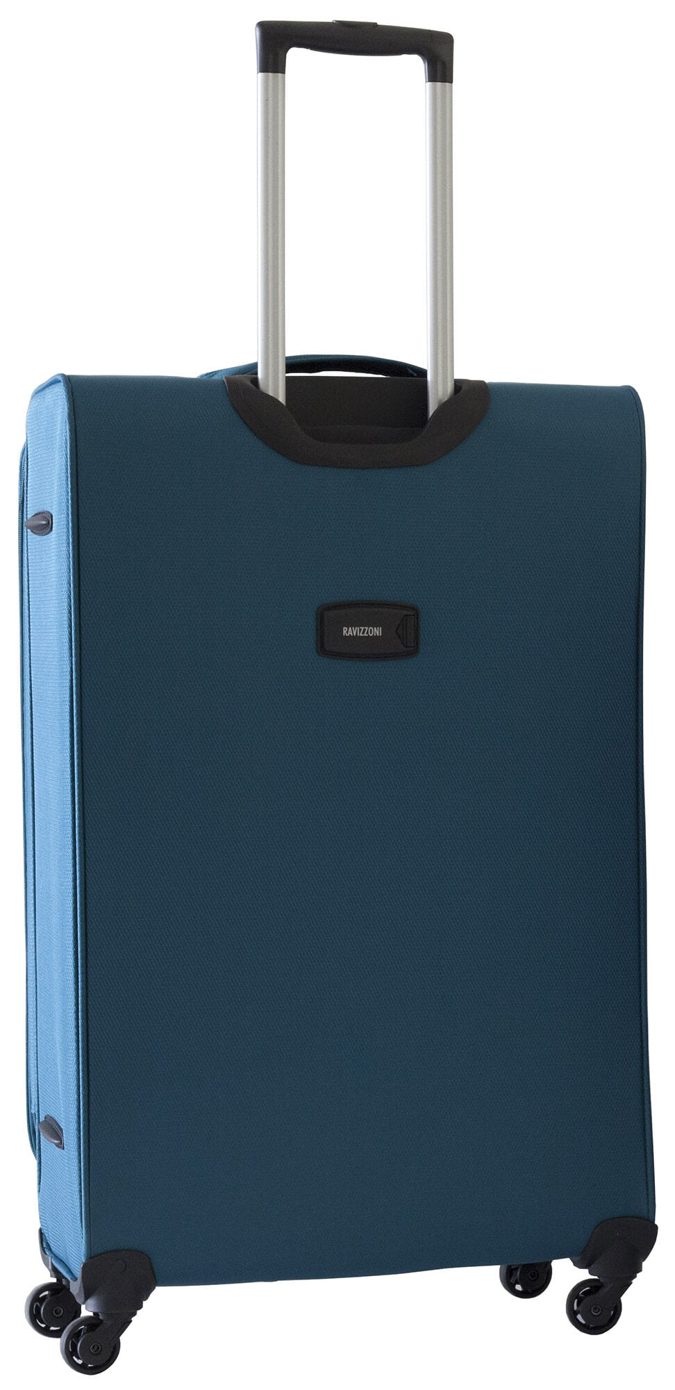 Trolley Valigia Grande Morbida in Poliestere 4 Ruote TSA Ravizzoni Gin Tonic Blu