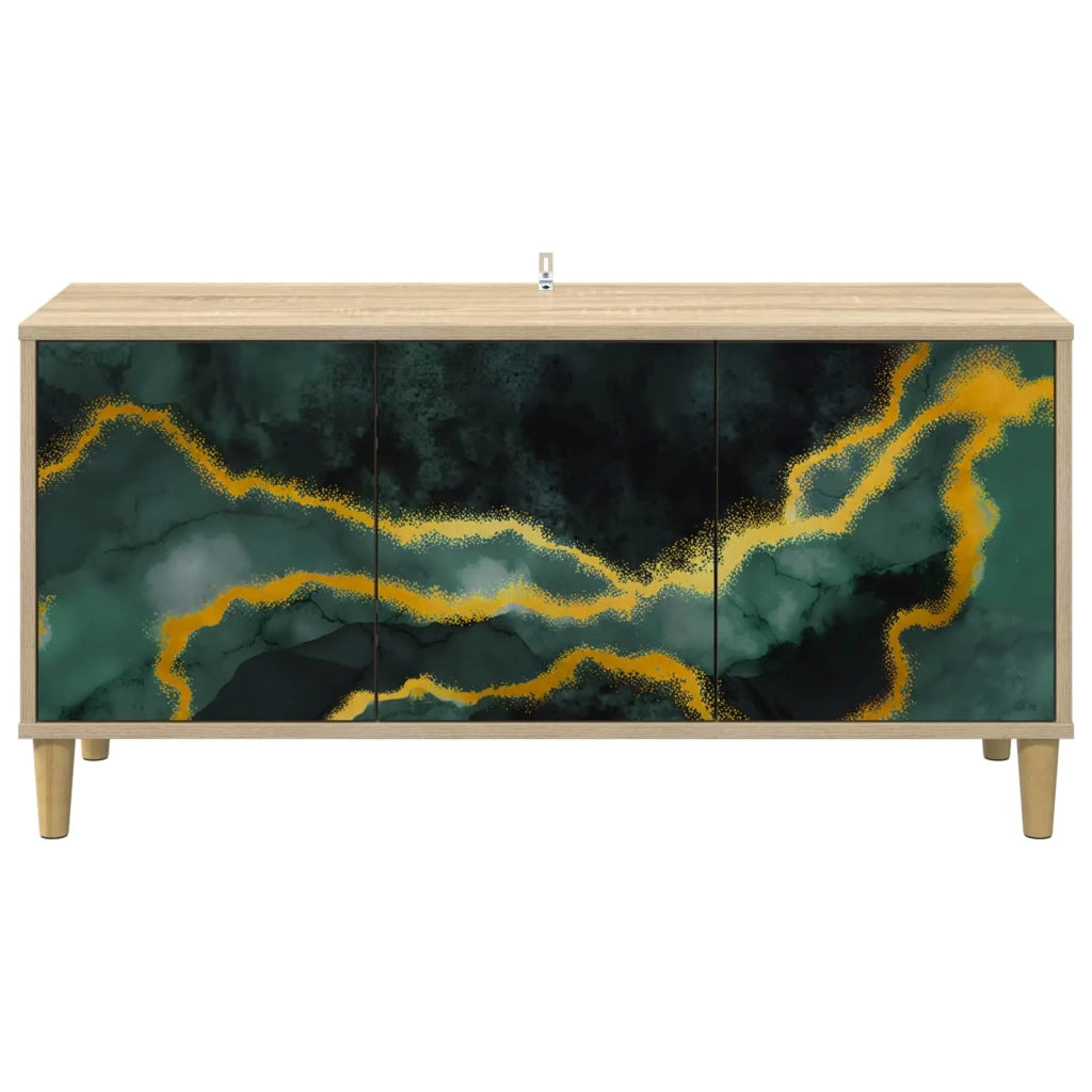 Mobile TV WIJHE 102 x 33 x 50 cm Sonoma Legno ingegnerizzato 8007074
