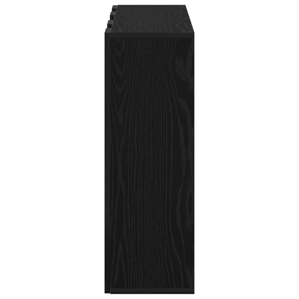 Credenza con cassetto Rovere Nero 73,5 x 24 x 69,5 cm 8000477
