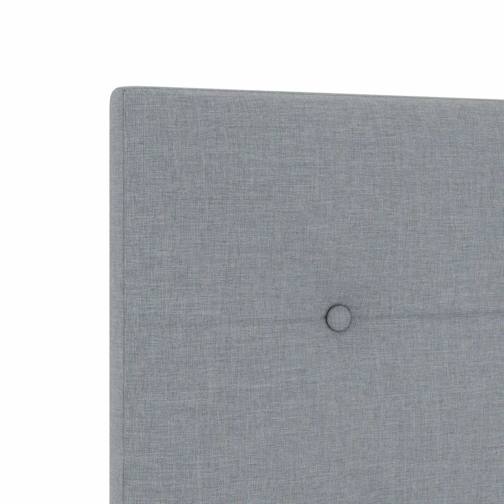 Letto box spring con materasso Grigio Chiaro 120 x 190 cm 3451419