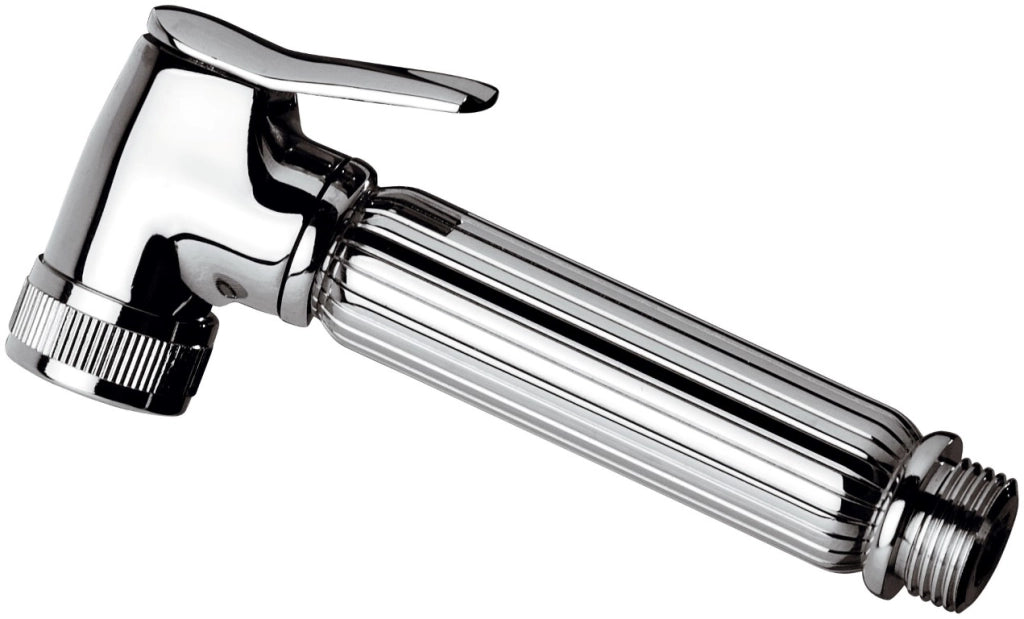 Doccetta bidet a pulsante lux in ottone cromato