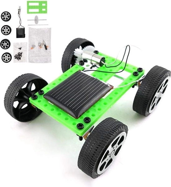 Giocattolo Solare per Auto a Scala Ridotta - Modello di Energia Solare - Fisica Scienza Giocattolo Educativo.