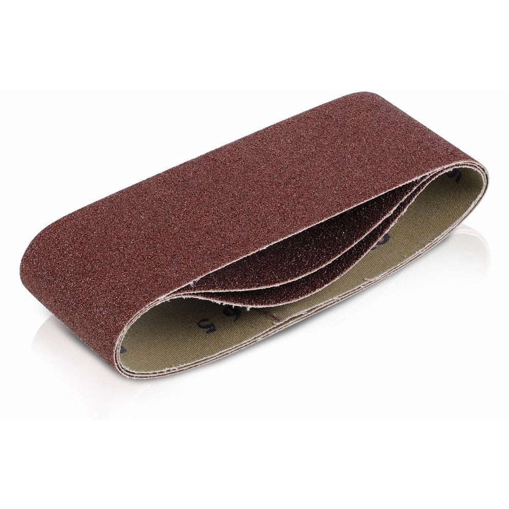 3X SANDING BELT 65X410 G80 75x457 mm