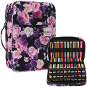 Etui con grande capacità per 300 matite Opacità per matite a colori, Etui impermeabile Organizzatore per strumenti di disegno per matite a colori pennelli per artisti pennarelli fini pennarelli a inchiostro (modello PERose)