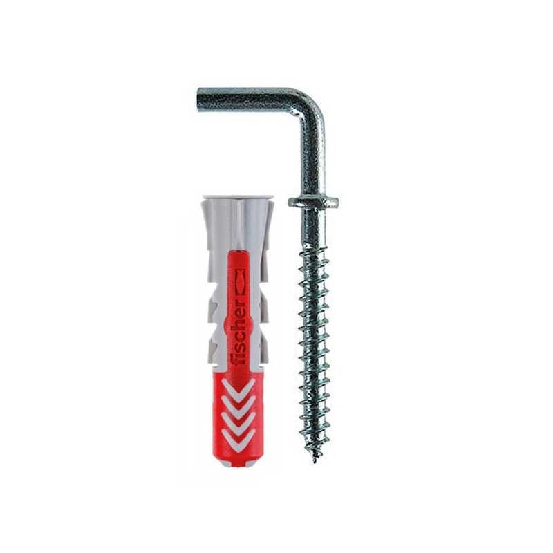 Tassello Duopower 6 con 2 K Rm pz. 6 Bl Fischer