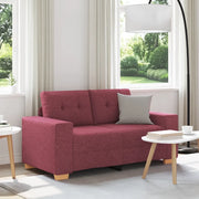 Divano Divanetto Rosso Vino 160x77x82 cm in Tessuto 4105071