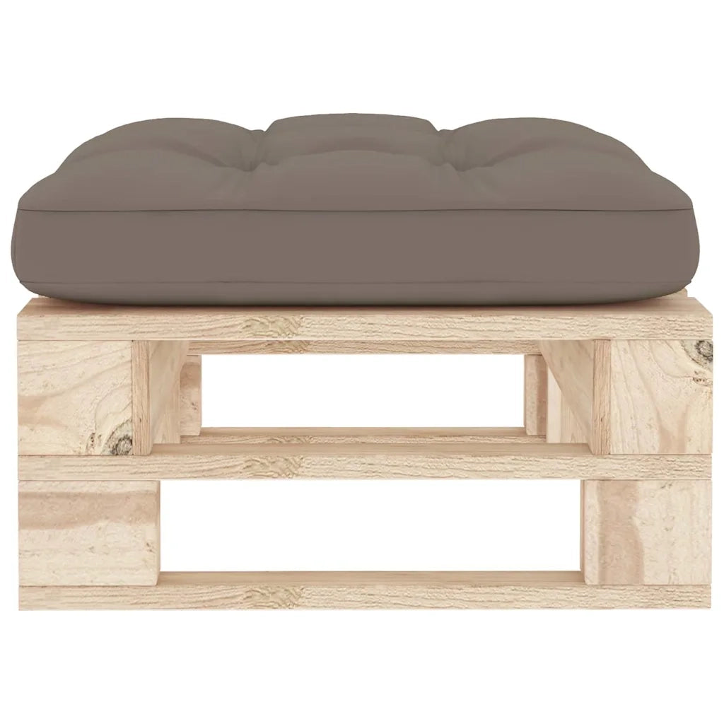 Mobili da Giardino-Ottomana da Giardino Pallet in Legno di Pino Impregnato 884399