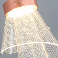 Lampada Da Parete Applique APP1766-1W Oro Rosa