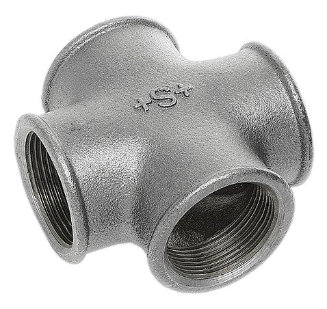 CROCE UGUALE GHISA ZINCATA D  1           180- AMAFLEX- 5,0 pz