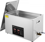 Reinigatore Ultrasuono per Oggetti Precisi 752 W, 30 L, con Display Digitale 0-30 minuti, Pulizia Ultrasuono per Gioielli, Occhiali, Orologi e Simili.