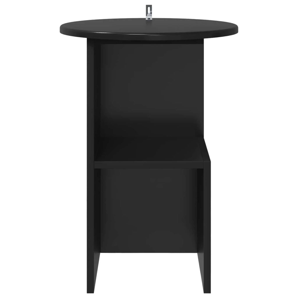 Tavolo laterale Rovere Nero Ø 39,5 x 55 cm Legno ingegnerizzato 8001038