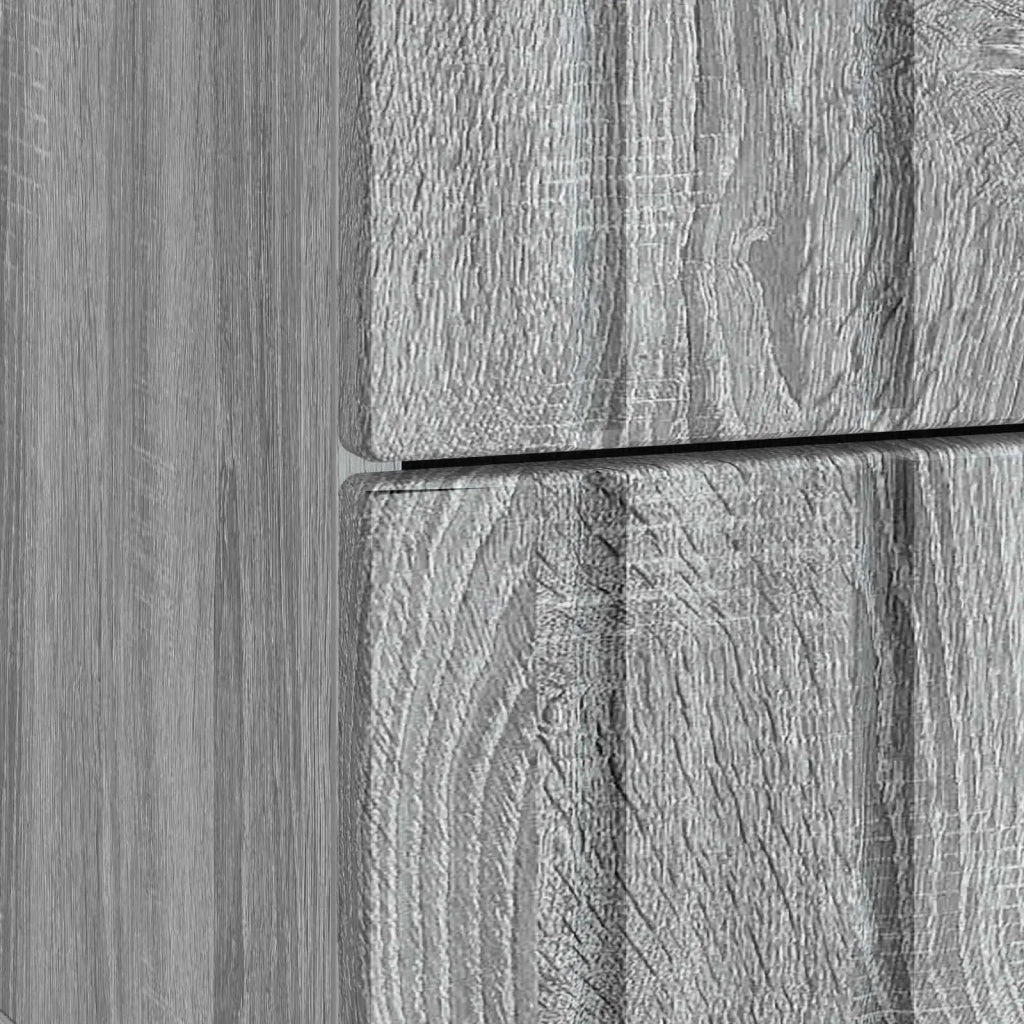 Armadio da Notte Grigio Sonoma 43 x 34,5 x 49,5 cm 894307