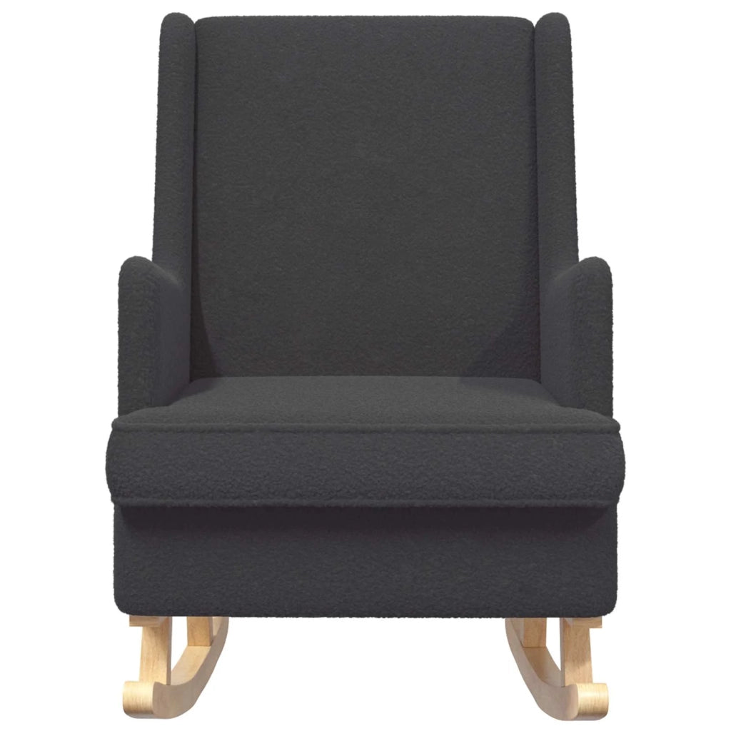 Sedia a dondolo Grigio scuro 62 x 80 x 85 cm 42029973