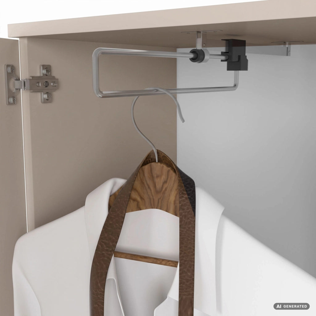 Mobile ingresso ENTRO Cashmere 95 cm con specchio e scarpiera