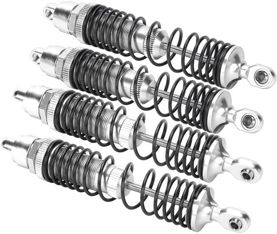 Sistema di assorbimento vibrazioni - Assorbimento shock - Lega di alluminio - Guida stabile - 4 pezzi - Demper di shock