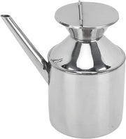 Olio Kan Multifunzionale in Acciaio Inossidabile per Salsa di Soia e Aceto - Dispensatore di Acqua di Cottura con Flacone in Acciaio Inossidabile