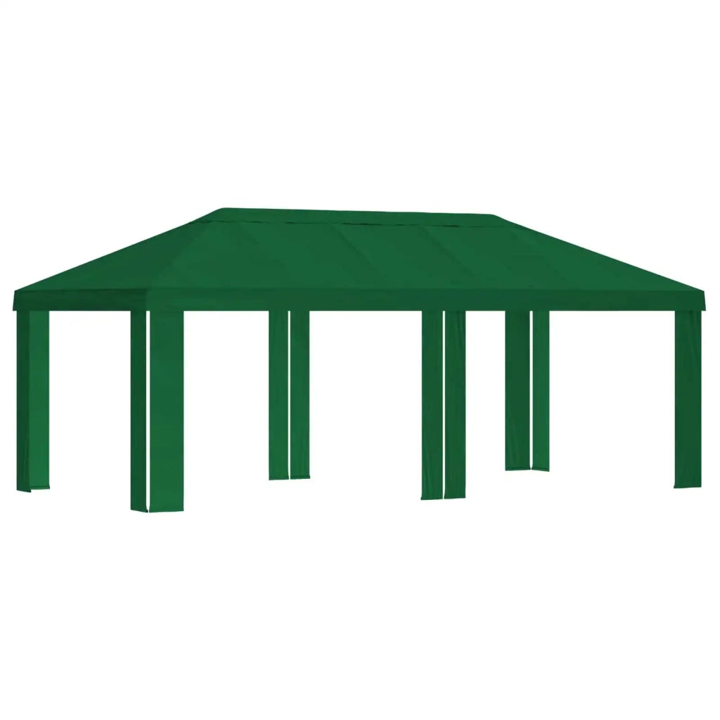 Copertura per Gazebo 6 x 3 m Verde Poliestere 190 900427