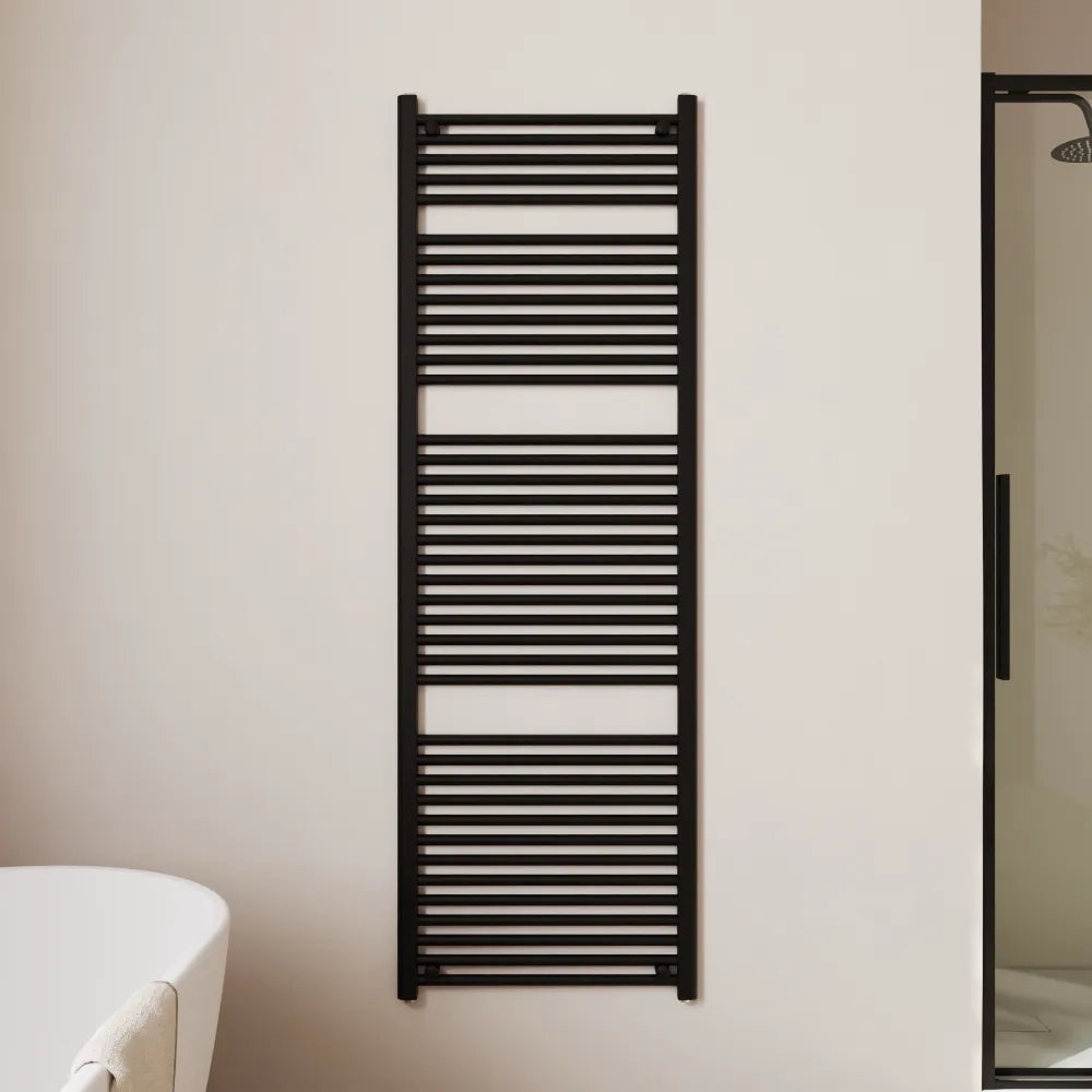 Termoarredo idraulico 1800x500 nero opaco interasse 450 | Polaris