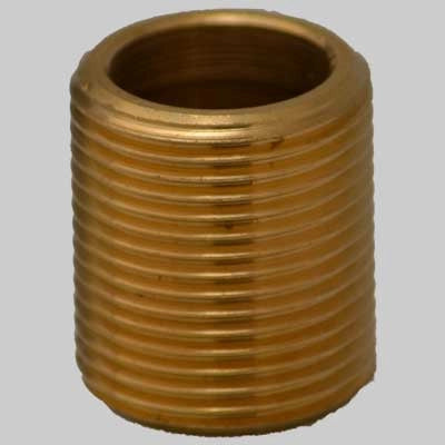 NIPLES TUTTO FILETTATO OTTONE GIALLO  3/8     MADE IN ITALY