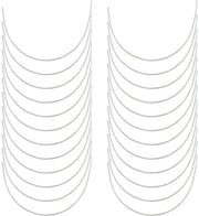 Accessori per reggiseno 12 paia - Bende di sostituzione - Accessori per reggiseno - Acciaio duraturo - Adatto per A-E - Dimensioni circa 24,5*5,2"/9,65*5,59 pollici - Bende per reggiseno