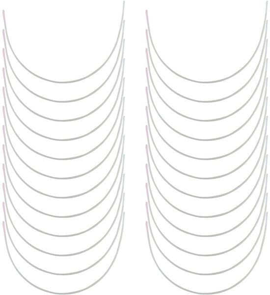 Accessori per reggiseno 12 paia - Bende di sostituzione - Accessori per reggiseno - Acciaio duraturo - Adatto per A-E - Dimensioni circa 24,5*5,2"/9,65*5,59 pollici - Bende per reggiseno