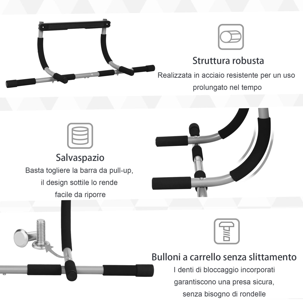 Barra per Trazioni ¨C zephmum ¨C Montaggio a Pressione 110 kg