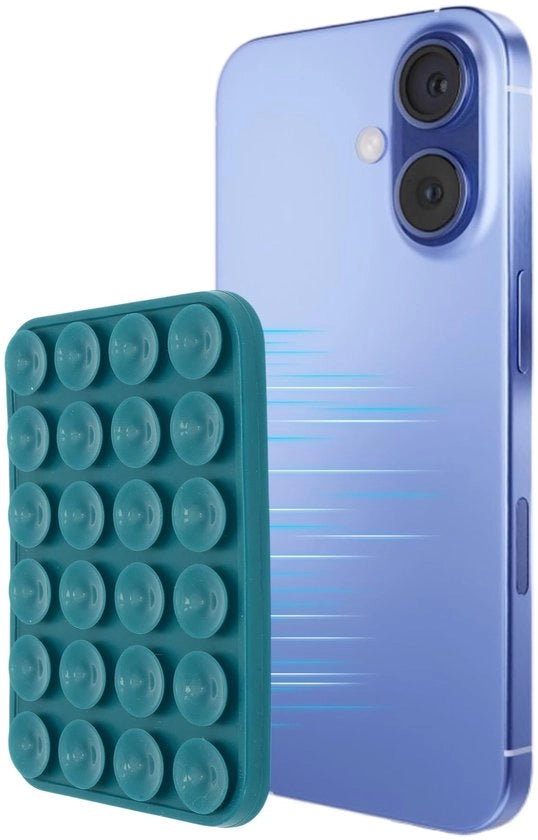 Sostegno Antiscivolo per Smartphone - Tenuta Magnetica - Supporto per Telefono - Duraturo - Presa Forte - Adatto per Smartphone