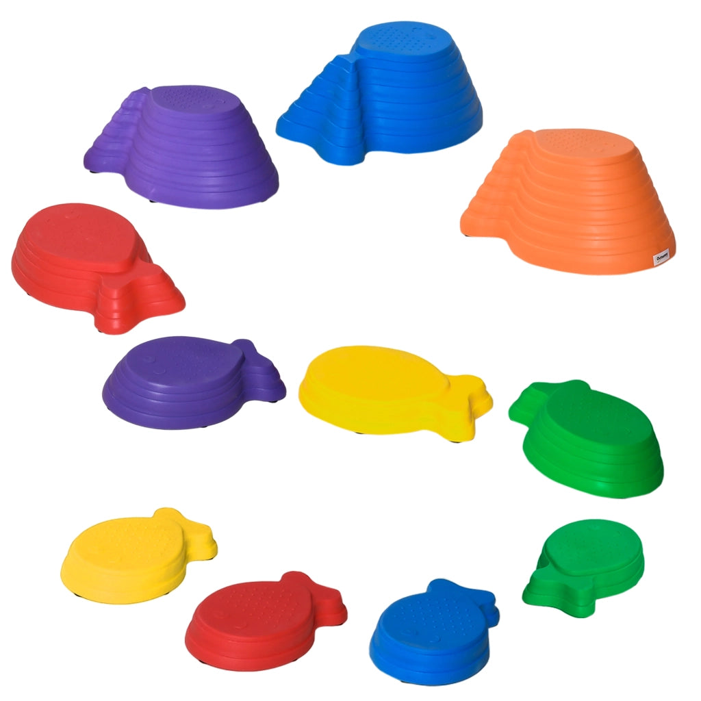 Pietre da Giardino Balance-Steine ¨C zephmum ¨C 11 Pezzi Stapelbar Antiscivolo