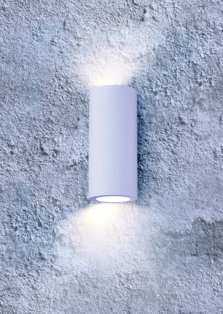 Applique da Interno  GU10 in Gesso Bianco