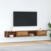 Mobili Porta TV 2 pz Legno Antico 100x31x25,5 cm in Truciolato 861487
