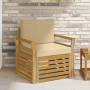 Set di divani da esterno-Sofa da giardino Poliestere Bianco 791997