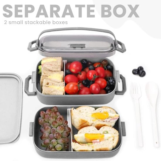 Borsa da Picnic 1600 ML, 2 in 1 con 3 Ciotole in Polipropilene, Borsa da Snack Duratura con Cucchiaio, Borsa da Picnic per Adulti e Bambini, Borsa da Picnic per Scuola, Lavoro, Picnic e Viaggi 

Modello: 
Capacità: 1600 ML
Materiale: Polipropilene (PP)