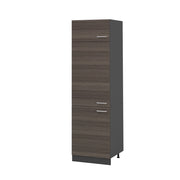Vicco Armadio frigorifero Grigio nobile 60 cm