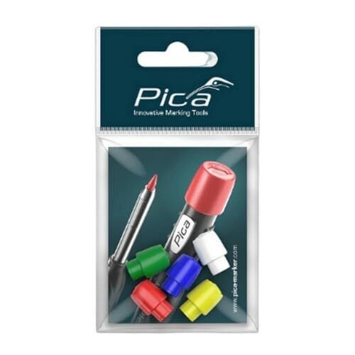 Pica-Marker 55801 impugnatura per matita Bianco, Giallo, Rosso, Blu, Verde