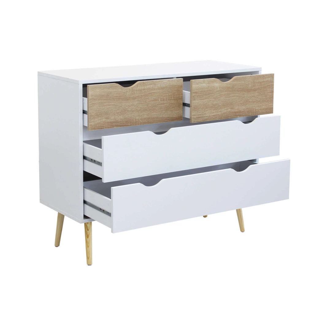 Cassettiera Moderna 3 cassetti cm 99x39x82 - PALMER