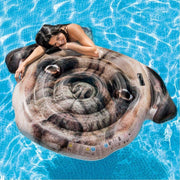 Trade Shop - Materassino Isola Gonfiabile Stampa Carlino Pvc Mare Piscina 173 X 130 Cm -