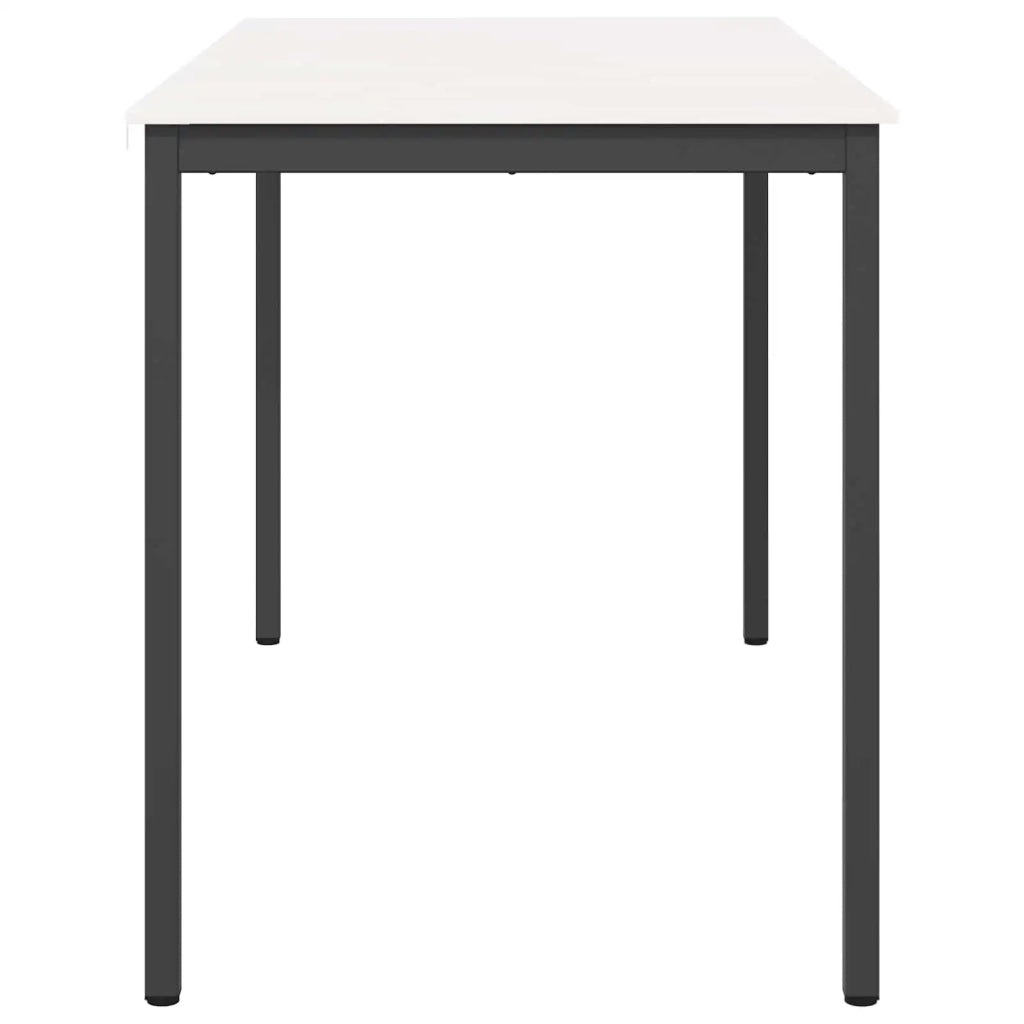 Tavolo da bar Bianco 180 x 90 x 105 cm Pino massello 892812