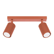 Spot plafoniera GRAVIO Pure Lume rosso ocra 2xGU10