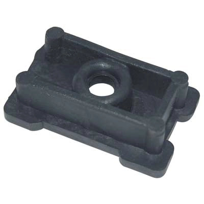 PUNTALE X ASTA METALLICA A GANCIO PROMETAL - PE NERO- 10 pezzi