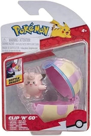 Pokemon PKW2666 Clefairy & Heal Ball Clip 'N' Go Figurine Set
