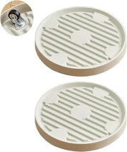 Caddy per piante con ruote e freni per carrello per vasi rotondi da 22 cm