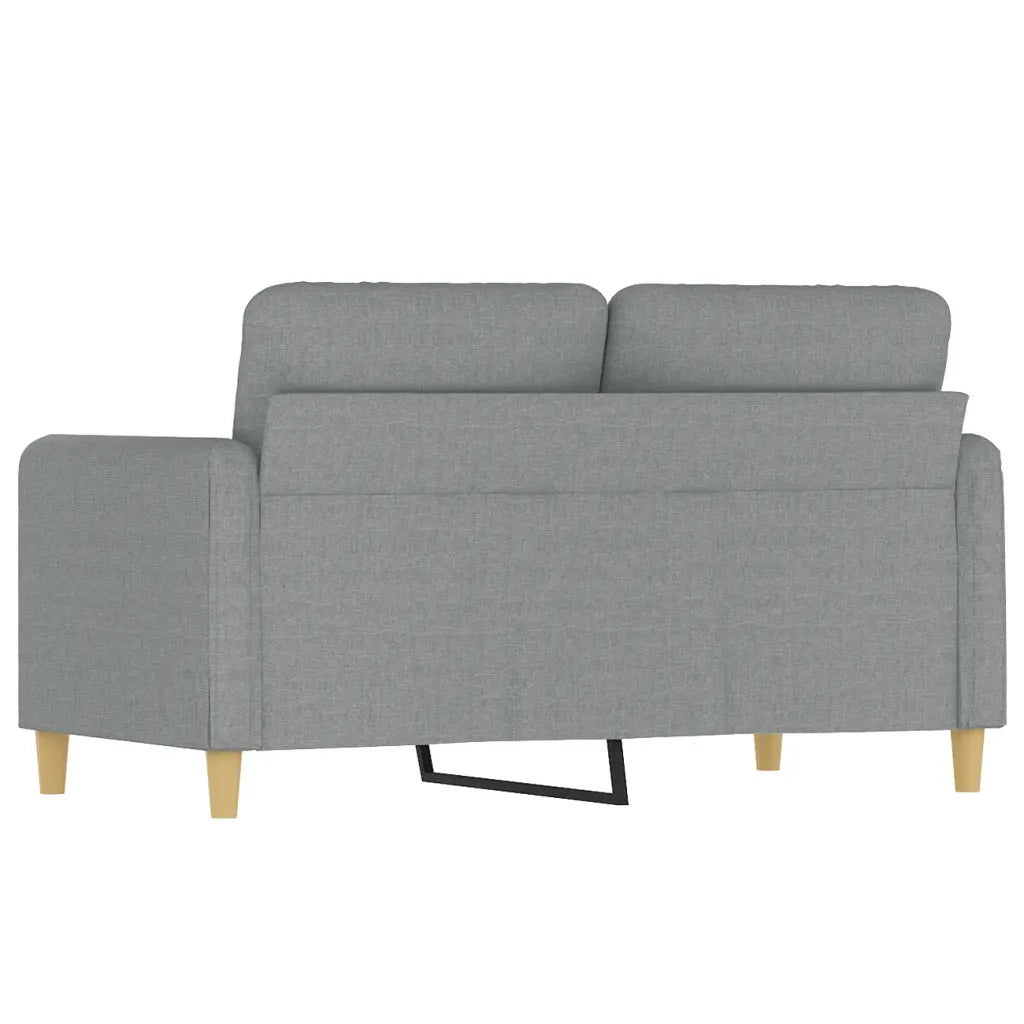 Divano a 2 Posti-Sofa 2 Posti Grigio Chiaro 120 cm in Tessuto 108905