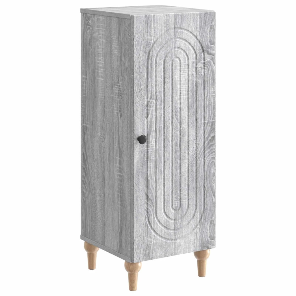 Credenza Grigio Sonoma 33 x 34,5 x 90 cm Legno ingegnerizzato