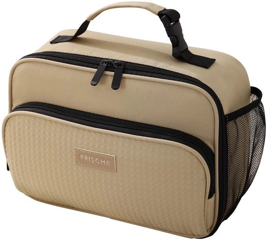 Lunchtas Geïsoleata 6.3L, Borsa di Lavoro Portatile per Uomo e Donna, Borsa di Picnic Geïsoleata Opvolutile, Borsa di Lavoro Geïsoleata e Idrorepellente per Ufficio, Scuola, Picnic, Viaggi (Kaki)