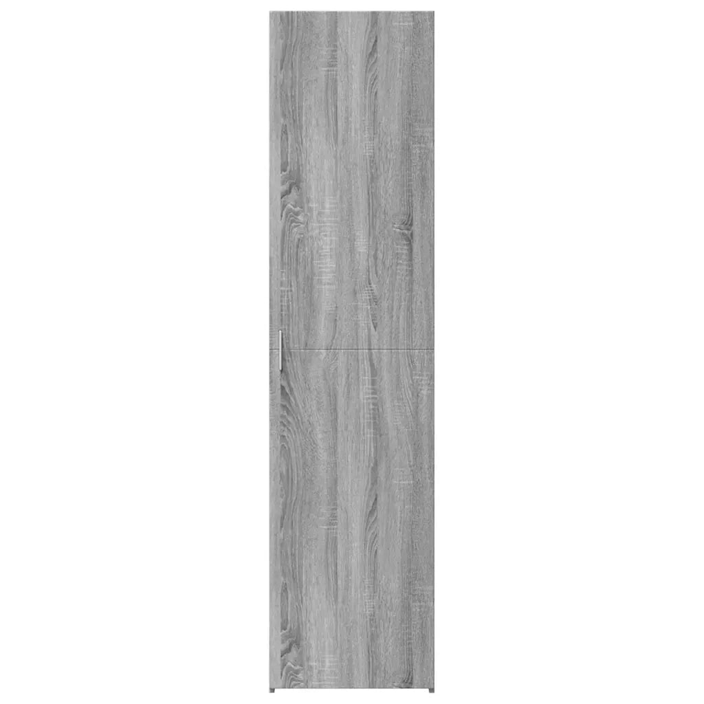Credenza Grigio Sonoma 45x42,5x185 cm in Legno Ingegnerizzato 3281411